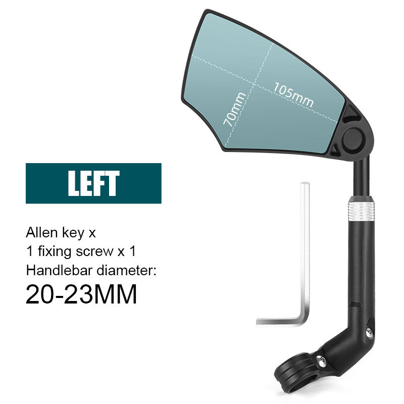 Retractable Bicycle Anti-glare Rearview Mirror