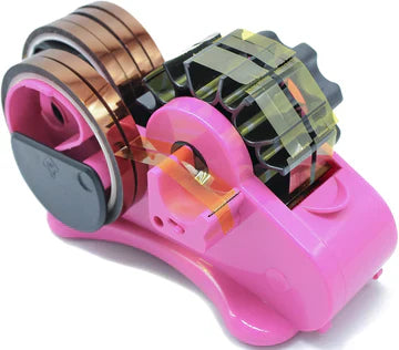 Sublimation Tape Dispenser – Dual Reel Heat Tape Cutter with Pen & Tool Compartments