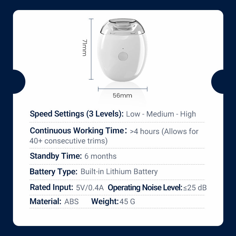 AuraTrim Care™ 360 Automatic Nail Trimmer