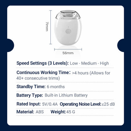 AuraTrim Care™ 360 Automatic Nail Trimmer