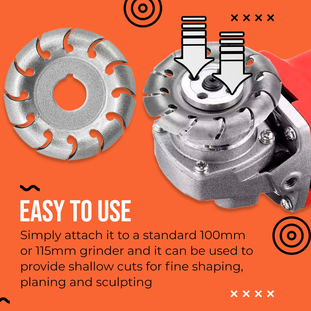 12-Teeth Wood Shaping Disc – EllisAura