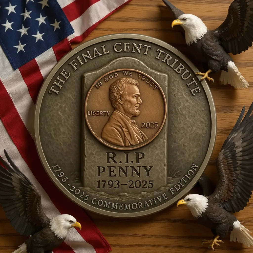 Commemorative Coin - Final Cent Tribute Coin