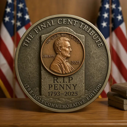 Commemorative Coin - Final Cent Tribute Coin