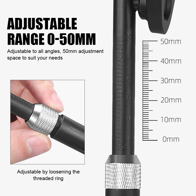 Retractable Bicycle Anti-glare Rearview Mirror