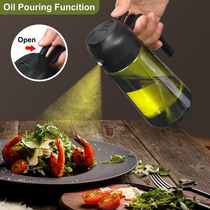 🎁 Limited Time Offer 💕 2-in-1 Glass Oil Sprayer & Dispenser
