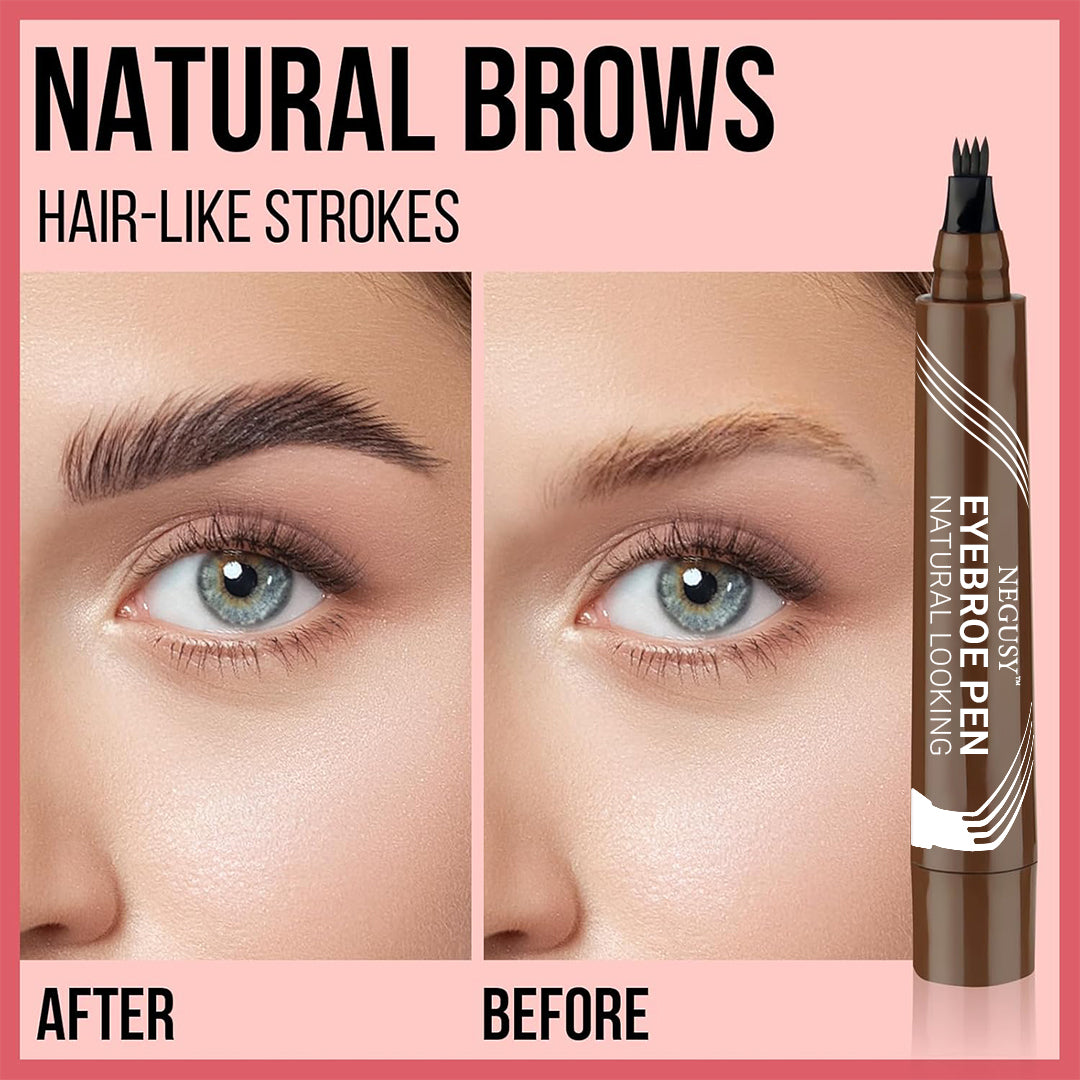 Negusy™ Natural Brows Pen — Create Fuller, Realistic Brows with Every ...