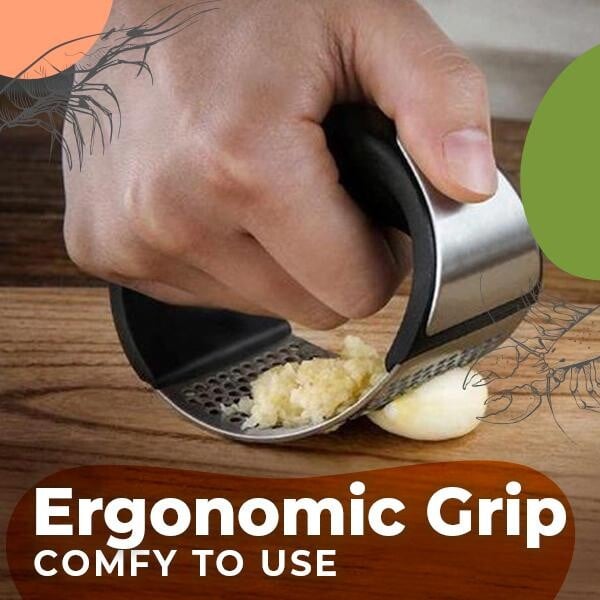 Best-Selling Garlic Presser 🧄Stainless Steel Presser for Every Kitchen